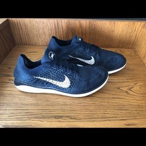 Size 10.5 - Nike Free Rn Flyknit 2018 College Navy